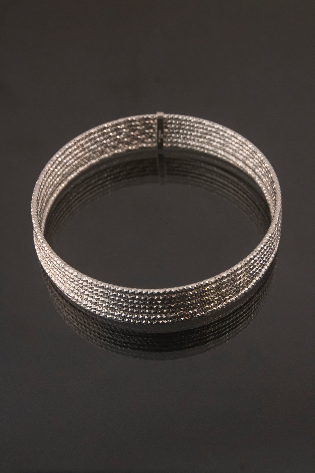 Semanario de Plata Esterlina, Diamantado, 7 Aros