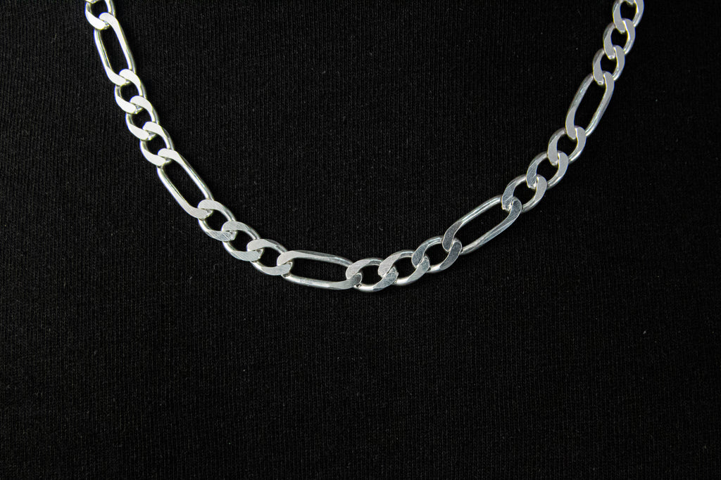 Cadena de Plata Esterlina Cartier Clásica de 7.5mm X 60 Cm