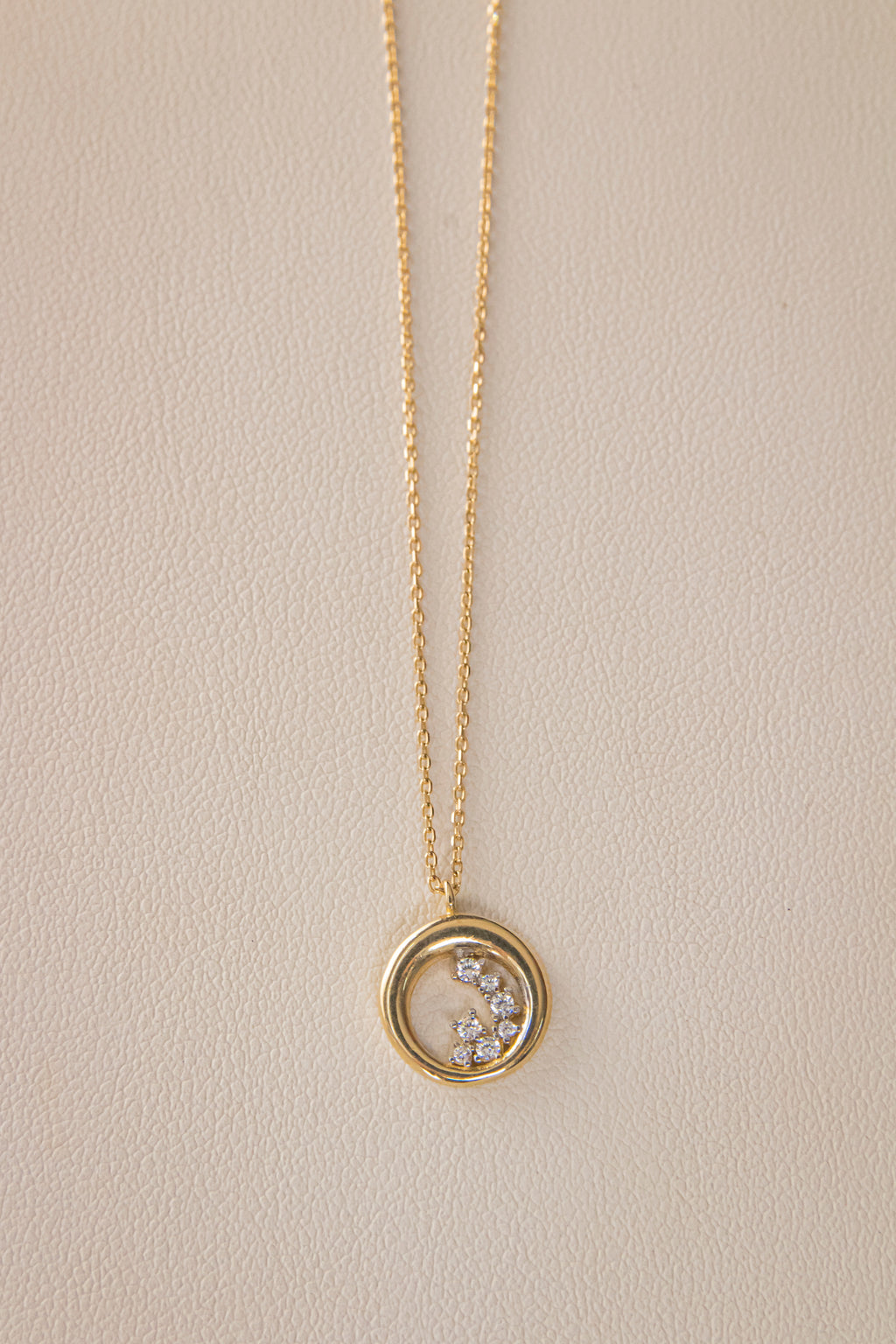 Gargantilla Constelación, largo 43cm, Italy 14k