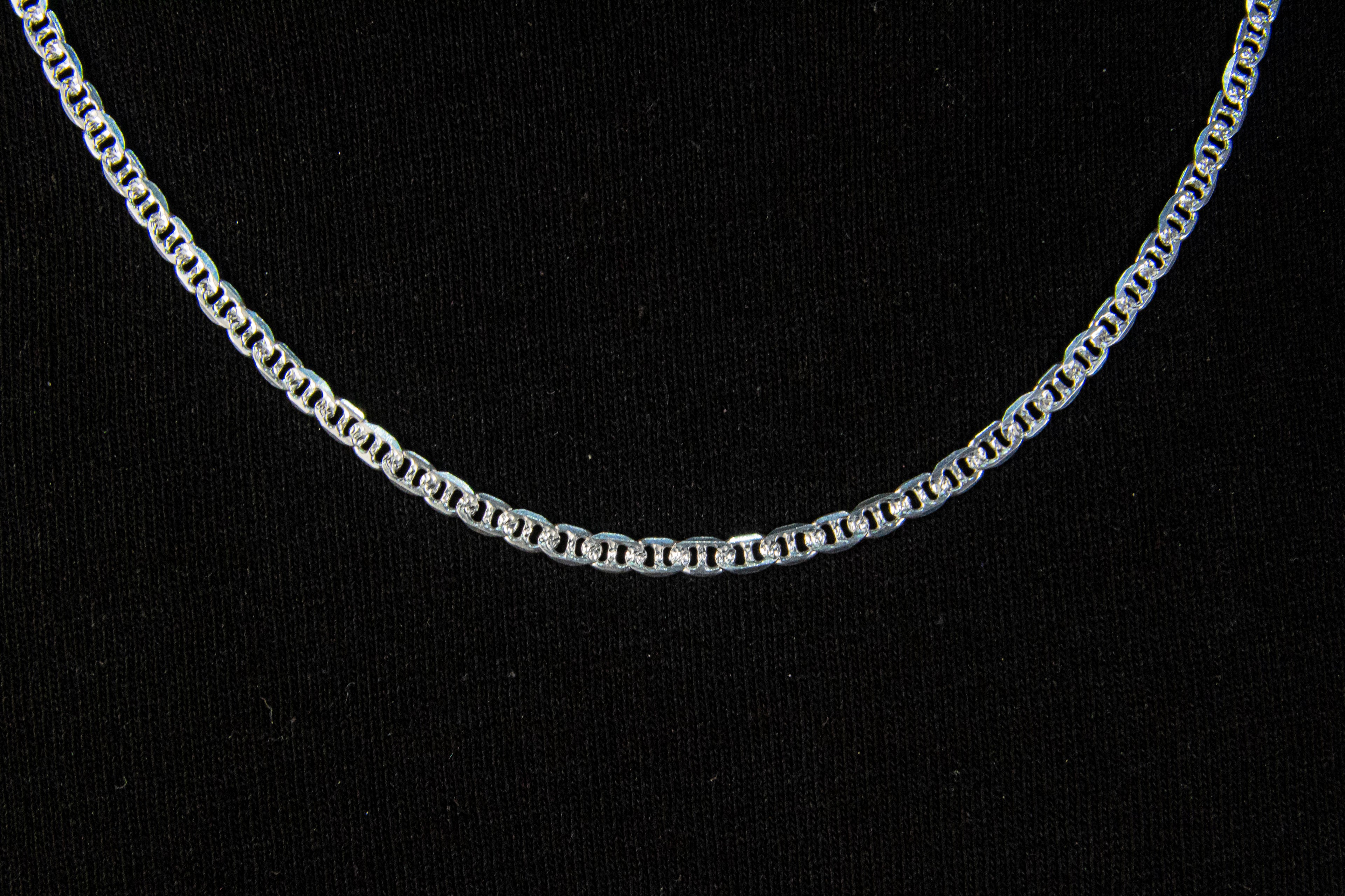 Cadena de Plata Esterlina, eslabón Gucci 3.5 mm x 60cm