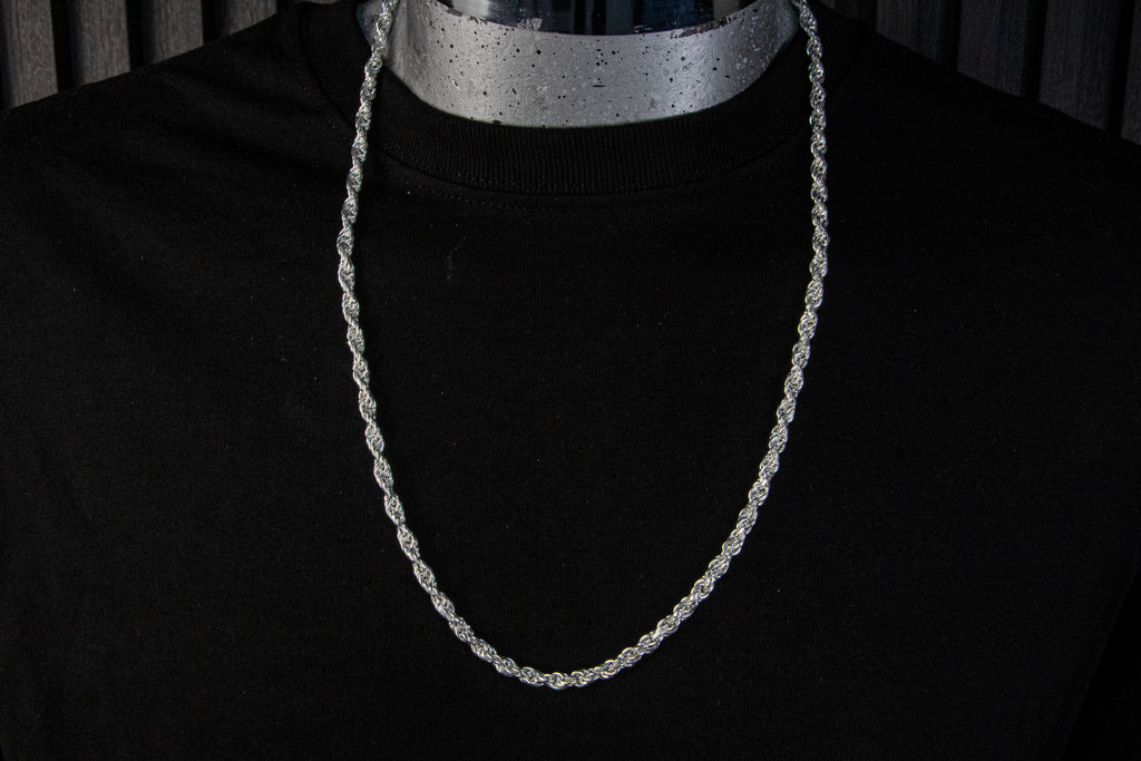 Torzal de Plata Esterlina 4mm x 65cm