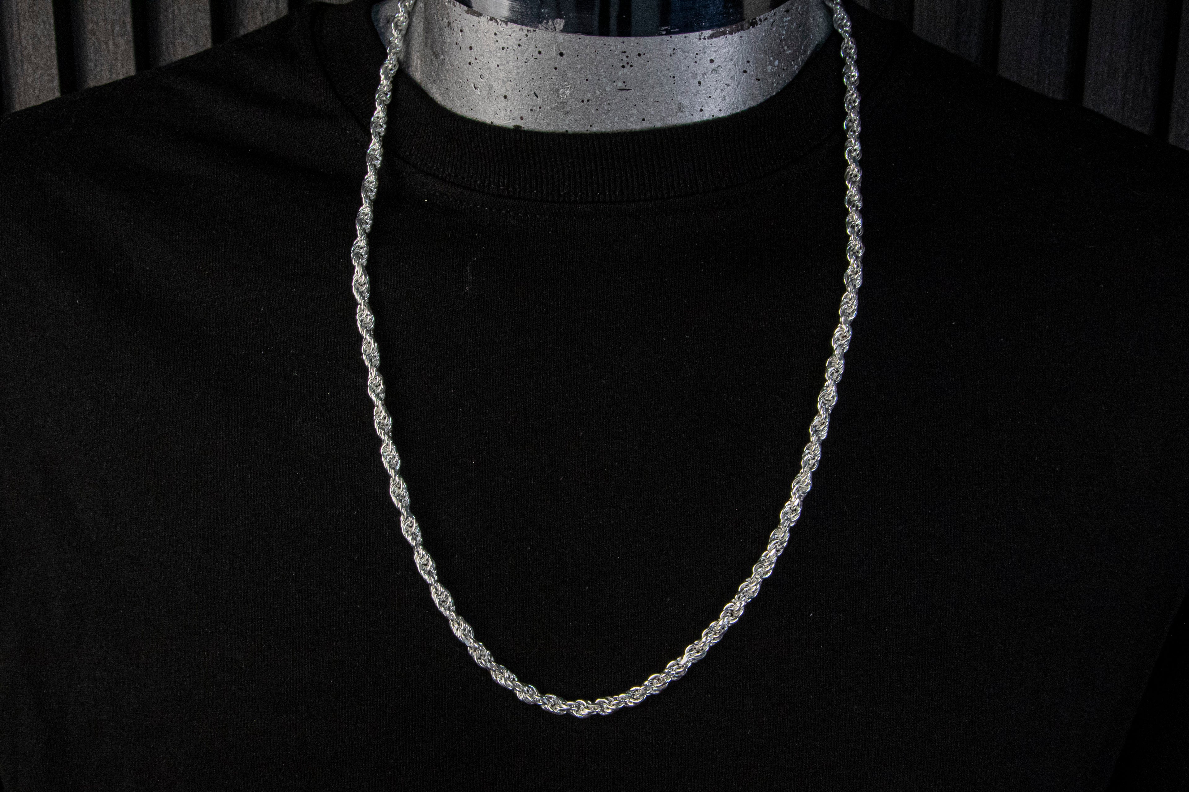 Torzal de Plata Esterlina 4mm x 65cm