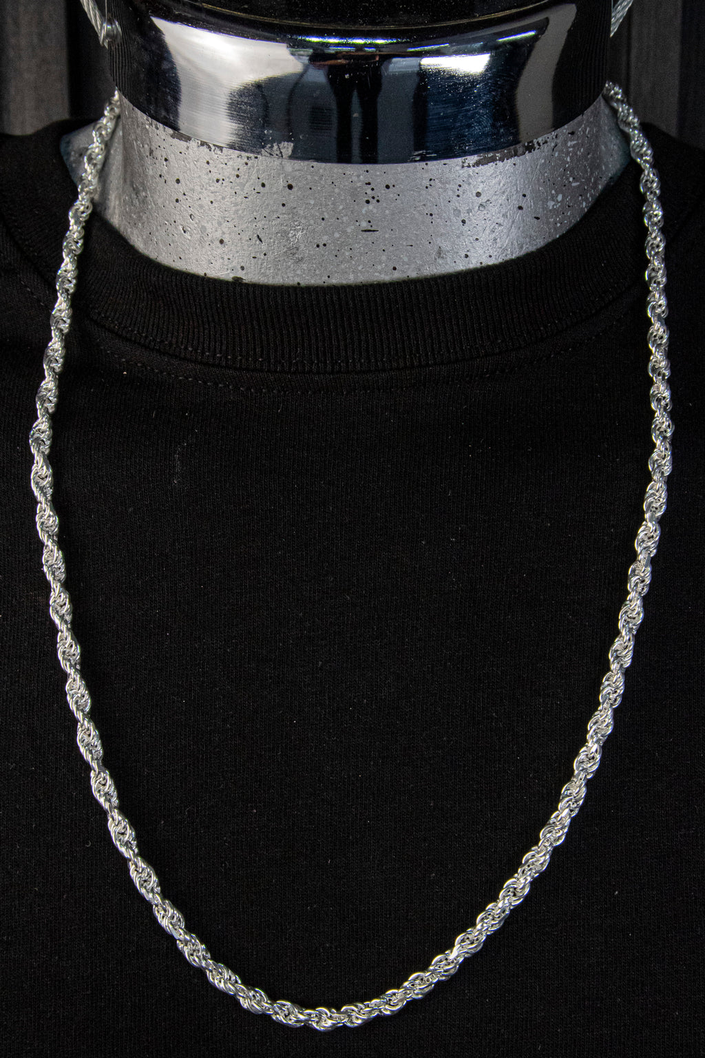 Torzal de Plata Esterlina 4mm x 65cm