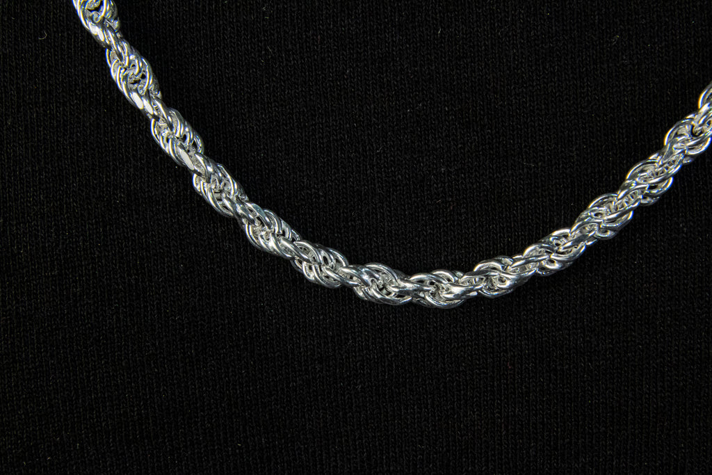 Torzal de Plata Esterlina 4mm x 65cm