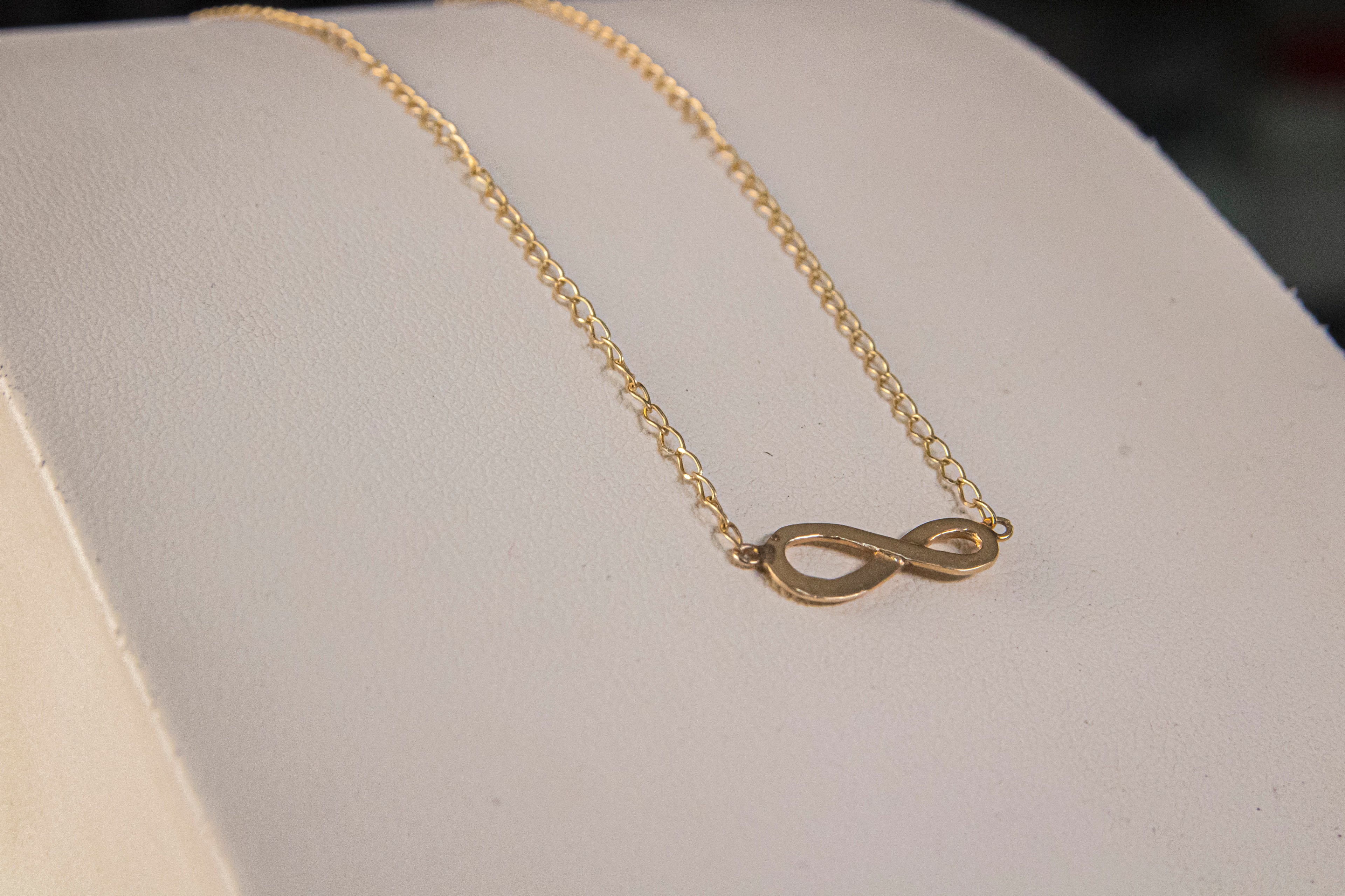 Gargantilla con Infinito, largo 42cm, Italy 14k