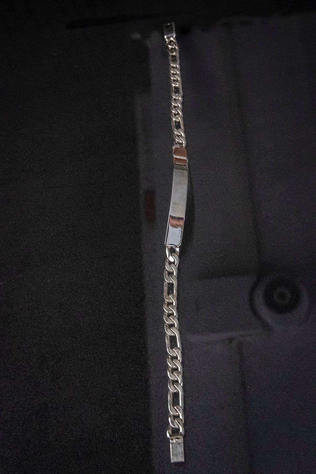 Esclava de Plata Esterlina hecha a mano Eslabón Cartier 5.3mm X 20.cm